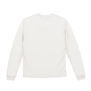 8.8オンス オーガニックコットン ロングスリーブ Tシャツ (2.1インチリブ) | ビッグサイズ | 1枚 | 5226-01 | スミ