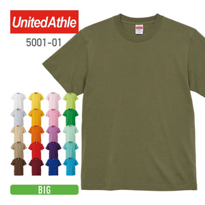 5.6オンス ハイクオリティーTシャツ | ビッグサイズ | 1枚 | 5001-01 | ネイビー