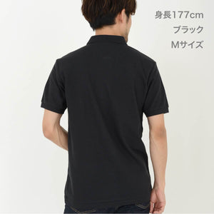 T/Cポロシャツ（ポケット付） | ビッグサイズ | 1枚 | 00100-VP | ブラック