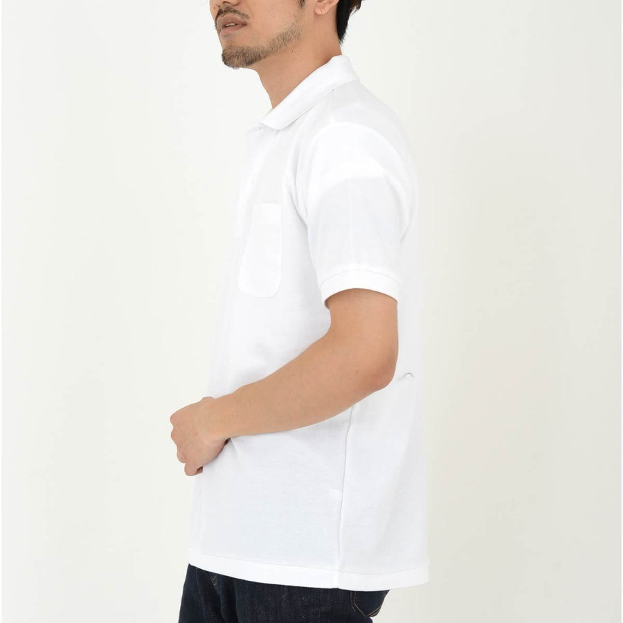 T/Cポロシャツ（ポケット付） | ビッグサイズ | 1枚 | 00100-VP | ホワイト