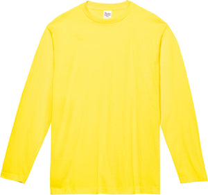 5.6オンス ヘビーウェイト長袖Tシャツ | ビッグサイズ | 1枚 | 00102-CVL | イエロー