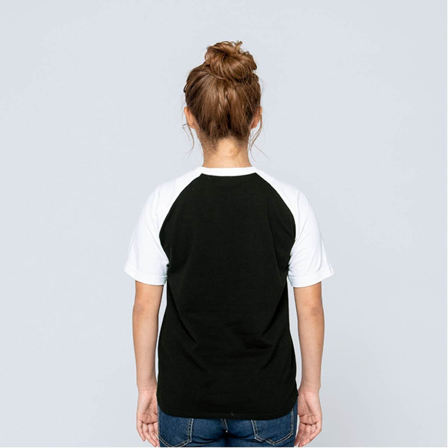 5.6オンス ヘビーウェイトラグランTシャツ | メンズ | 1枚 | 00106-CRT | ブラック×ホワイト