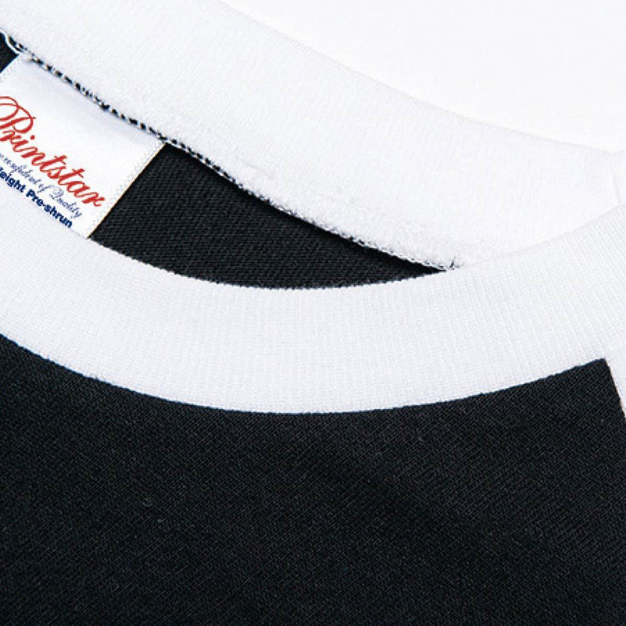 5.6オンス ヘビーウェイトベースボールTシャツ | ビッグサイズ | 1枚 | 00107-CRB | ホワイト×ブラック