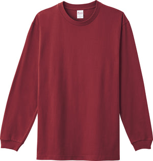 5.6オンス ヘビーウェイトLS-Tシャツ(+リブ) | メンズ | 1枚 | 00110-CLL | バーガンディ