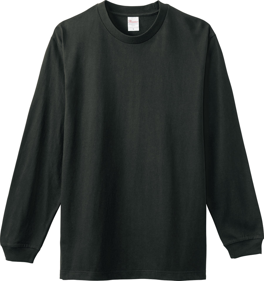 5.6オンス ヘビーウェイトLS-Tシャツ(+リブ) | ビッグサイズ | 1枚 | 00110-CLL | スモークブラック