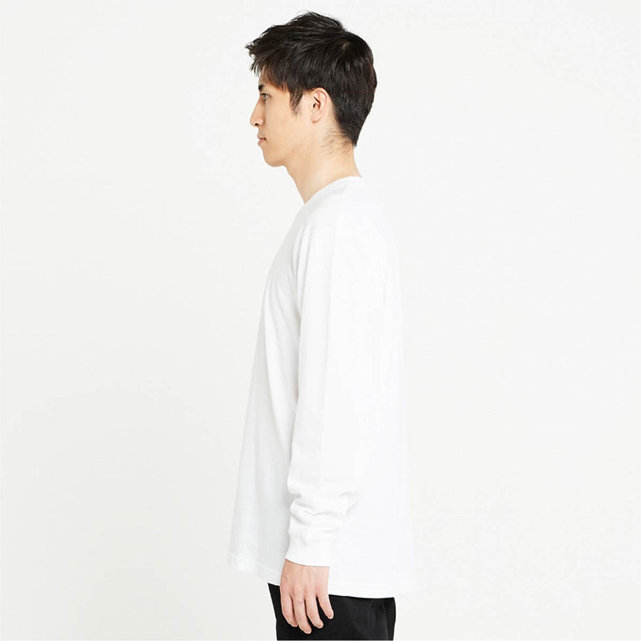 5.6オンス ヘビーウェイトLS-Tシャツ(+リブ) | ビッグサイズ | 1枚 | 00110-CLL | ホワイト