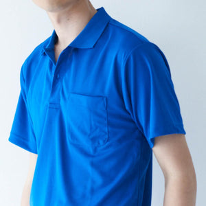 ドライポロシャツ（ポケット付） | メンズ | 1枚 | 00330-AVP | ジャパンブルー