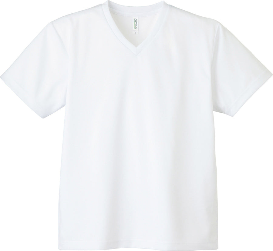 4.4オンス ドライ Vネック Tシャツ | メンズ | 1枚 | 00337-AVT | ホワイト