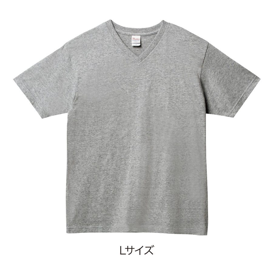 5.6オンス ヘビーウェイト VネックTシャツ | ビッグサイズ | 1枚 | 00108-VCT | レッド