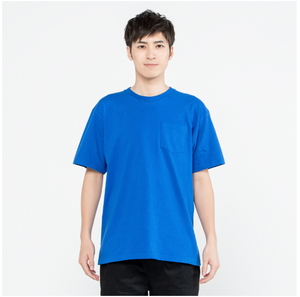 5.6オンス ヘビーウェイト ポケットTシャツ | ビッグサイズ | 1枚 | 00109-PCT | バーガンディー