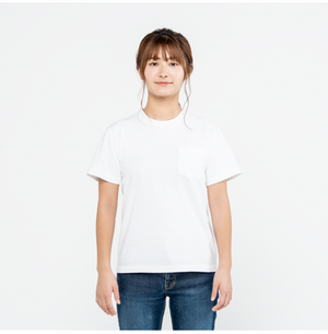 5.6オンス ヘビーウェイト ポケットTシャツ | ビッグサイズ | 1枚 | 00109-PCT | ネイビー
