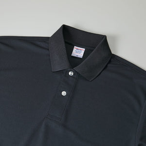 4.7オンス スペシャル ドライ カノコ ポロシャツ（ローブリード） | ビッグサイズ | 1枚 | 2020-01 | ブラック