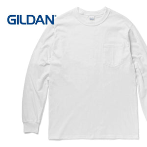 6.0 oz ウルトラコットンロングスリーブポケットTシャツ | ビッグサイズ | 1枚 | 2410 | スポーツグレー
