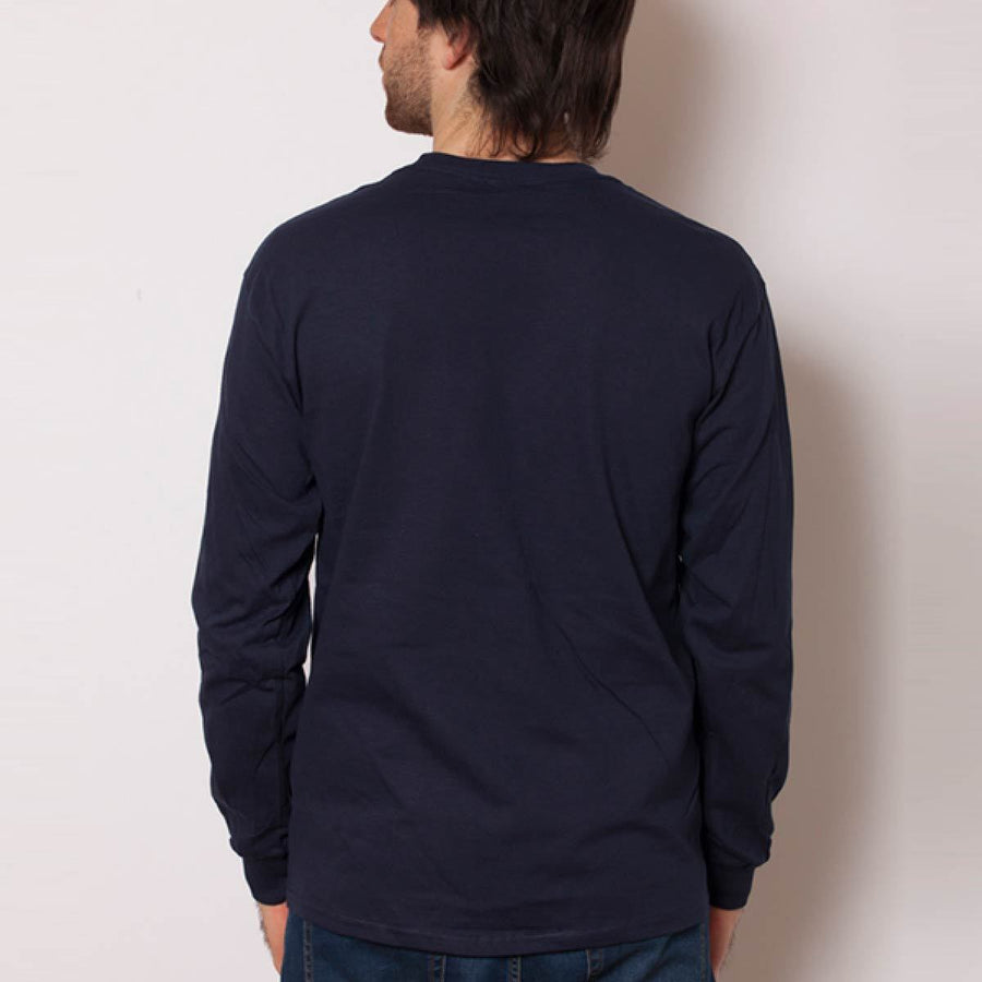 6.0オンス ウルトラコットン 長袖Tシャツ（アメリカンフィット） | ビッグサイズ | 1枚 | 2400 | チャコール