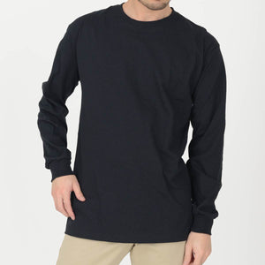 6.0オンス ウルトラコットン 長袖Tシャツ（アメリカンフィット） | メンズ | 1枚 | 2400 | チャコール