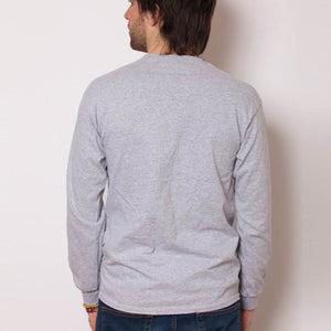 6.0オンス ウルトラコットン 長袖Tシャツ（アメリカンフィット） | ビッグサイズ | 1枚 | 2400 | ミリタリーグリーン