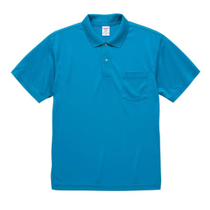 4.1オンス ドライ アスレチック ポロシャツ （ポケット付） | メンズ | 1枚 | 5912-01 | コバルトブルー