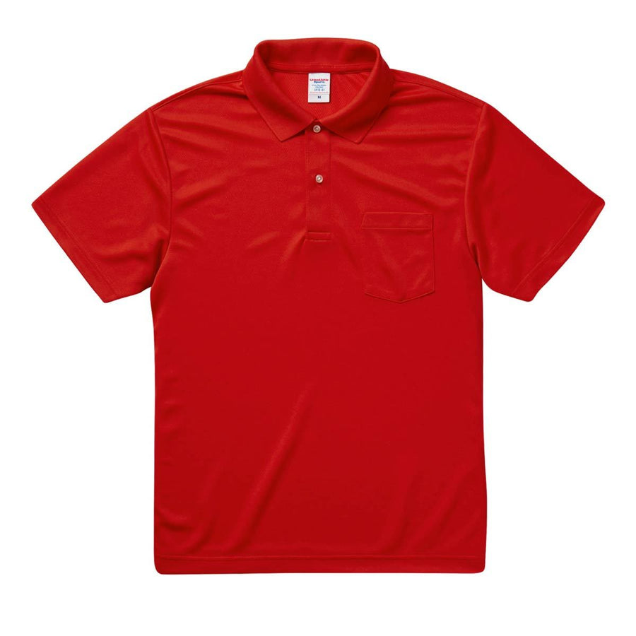 4.1オンス ドライ アスレチック ポロシャツ （ポケット付） | ビッグサイズ | 1枚 | 5912-01 | コバルトブルー
