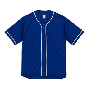 4.1オンス ドライアスレチック ベースボールシャツ | メンズ | 1枚 | 5982-01 | ターコイズブルー/ホワイト