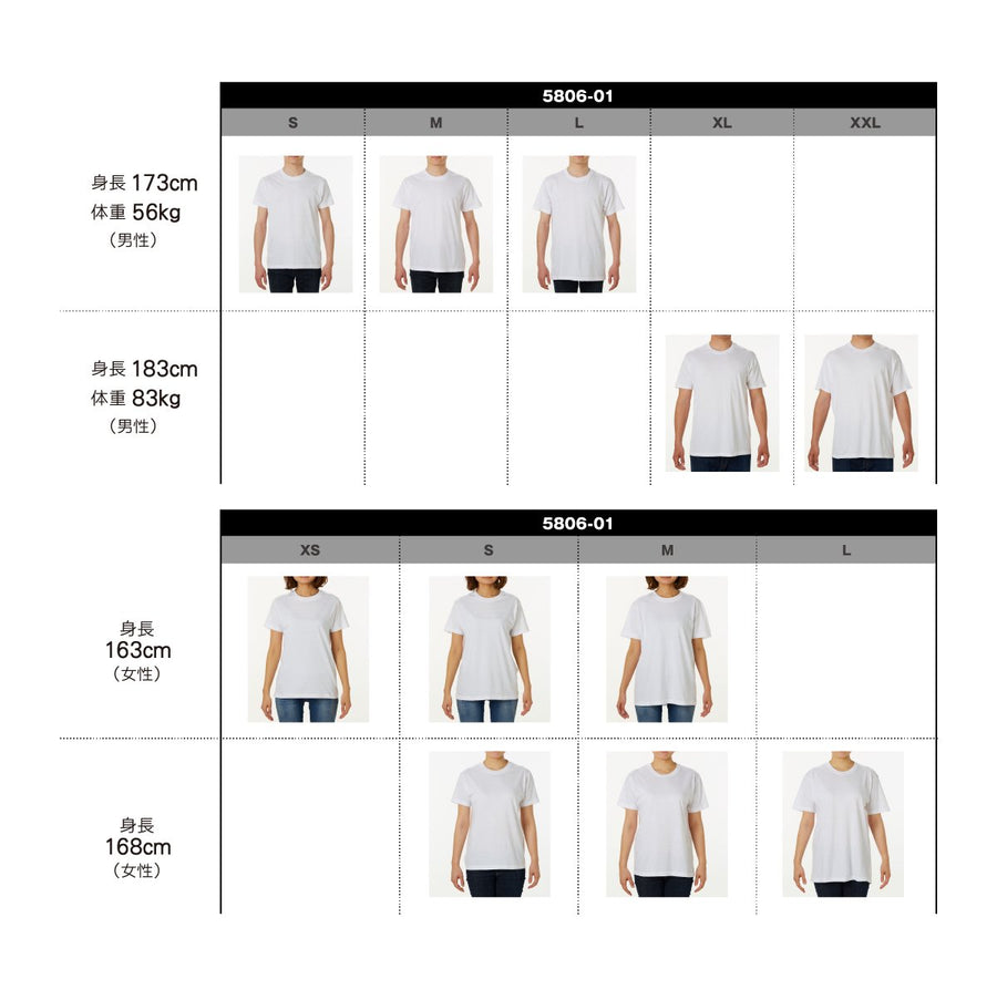 4.0オンス　Tシャツ（アダルト） | ビッグサイズ | 1枚 | 5806-01 | ロイヤルブルー