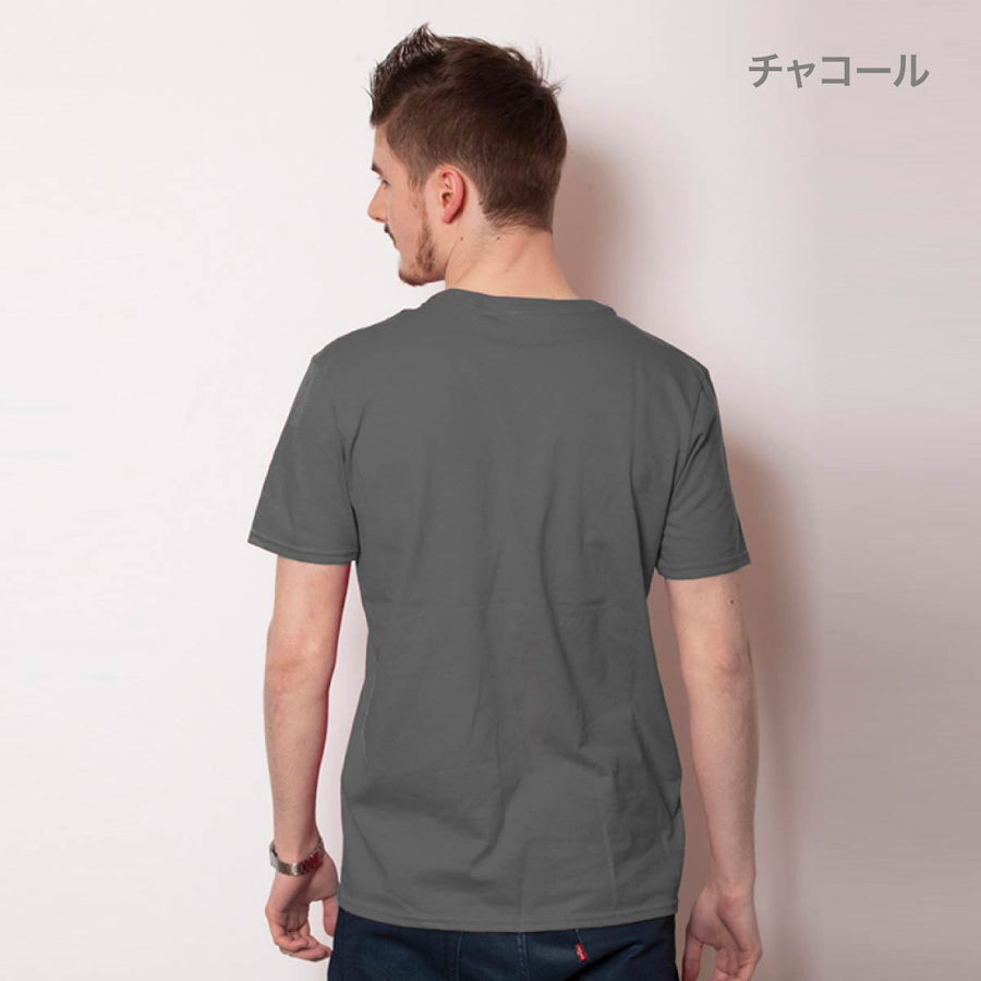 4.5 oz ソフトスタイルVネックTシャツ | メンズ | 1枚 | 64V00 | チェリーレッド