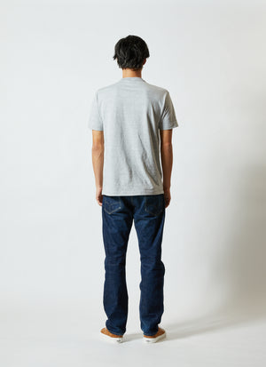 5.6オンス　ヘンリーネック　Tシャツ | メンズ | 1枚 | 5004-01 | ミックスグレー