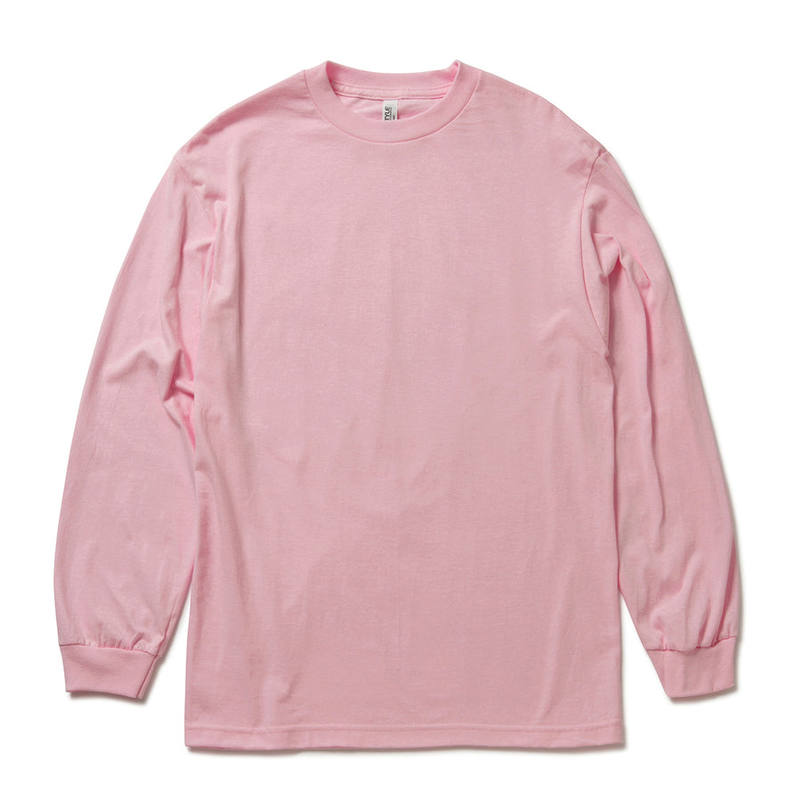 6.0オンス クラシック 長袖Tシャツ | メンズ | 1枚 | 1304 | ピンク