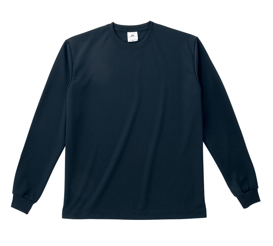 ファイバーロングスリーブTシャツ | ビッグサイズ | 1枚 | POL-205 | ネイビー