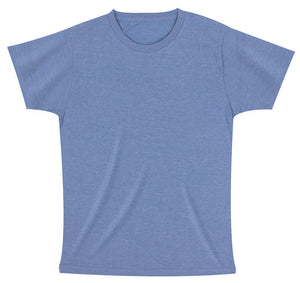 トライブレンドTシャツ | メンズ | 1枚 | CR1103 | ミックスブルー
