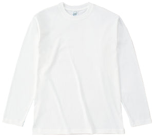 オープンエンド マックスウェイト ロングスリーブ Tシャツ（リブ無し） | ビッグサイズ | 1枚 | OE1210 | ホワイト