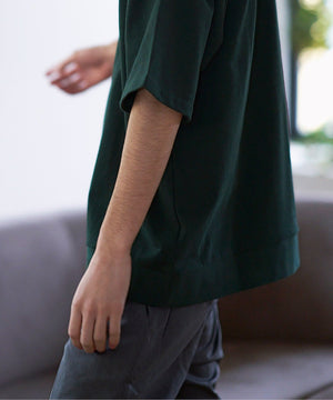 BLACKEDITION HEAVY Tシャツ(胸ワッペン) | メンズ | 1枚 | 1012 | ダークグリーン