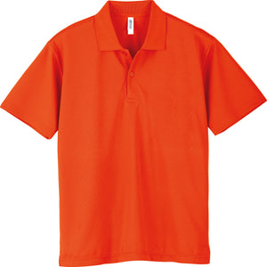 ドライポロシャツ | ビッグサイズ | 1枚 | 00302-ADP | サンセットオレンジ