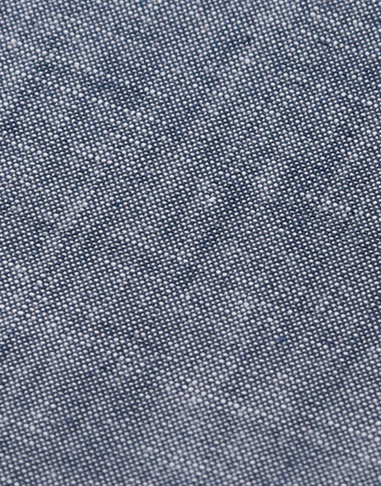 レディースシャンブレー半袖シャツ レディース 1枚 LCS43005 ブルー