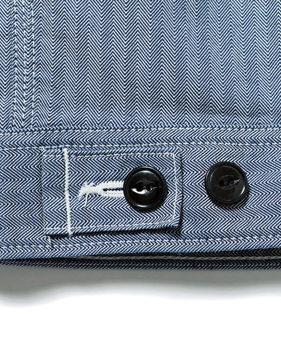 メンズジップアップジャケット | メンズ | 1枚 | LWB06001 | ホワイト×ブルー