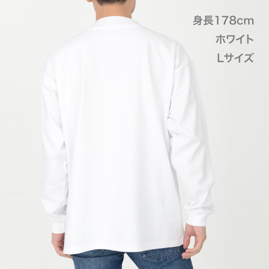 10.2オンススーパーヘビーウェイトモックネックTシャツ | メンズ | 1枚 | MS1610 | サンドカーキ