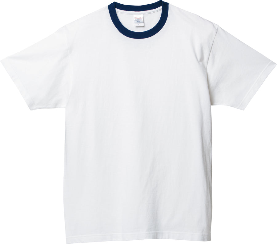 5.6オンス ヘビーウェイトTシャツ | ビッグサイズ | 1枚 | 00085-CVT | ホワイト×ネイビー