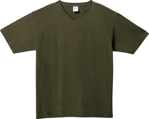 5.6オンス ヘビーウェイト VネックTシャツ | メンズ | 1枚 | 00108-VCT | アーミーグリーン