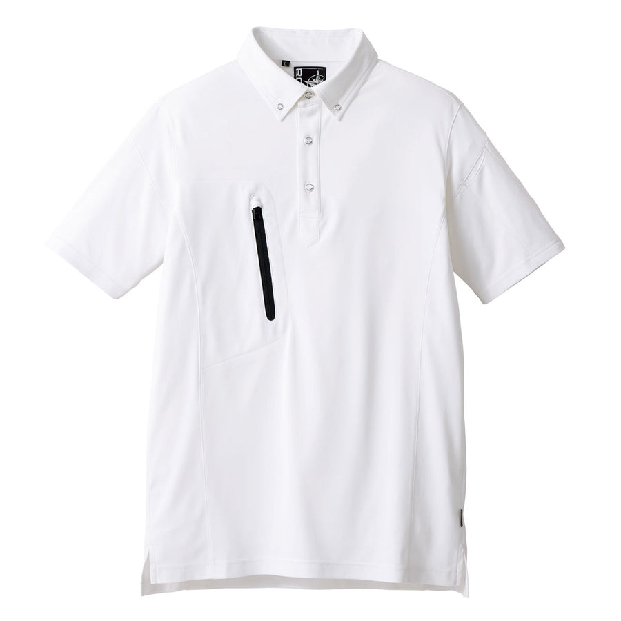 ユニセックストリコット半袖シャツ | ユニフォーム | 1枚 | RS4905 | ホワイト