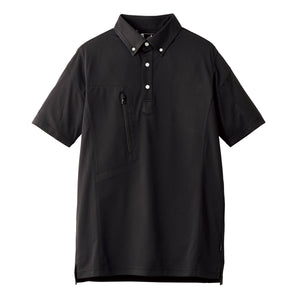 ユニセックストリコット半袖シャツ | ユニフォーム | 1枚 | RS4905 | ブラック