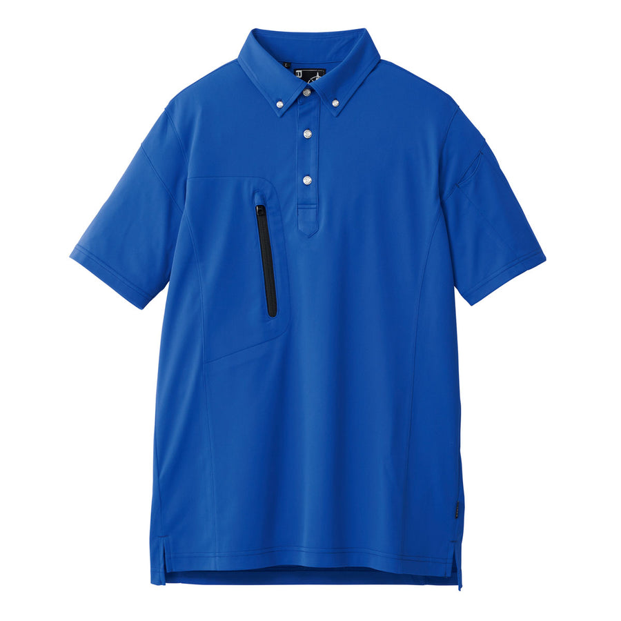 ユニセックストリコット半袖シャツ | ユニフォーム | 1枚 | RS4905 | ブルー