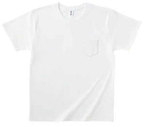 ポケット Tシャツ | メンズ | 1枚 | PKT-124 | ホワイト