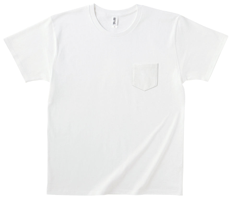 ポケット Tシャツ | メンズ | 1枚 | PKT-124 | ホワイト