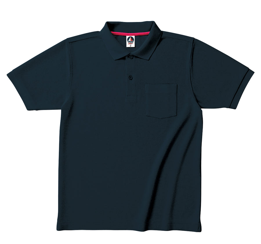 ベーシックスタイル ポロシャツ(ポケット付) | メンズ | 1枚 | VSP-268 | ネイビー