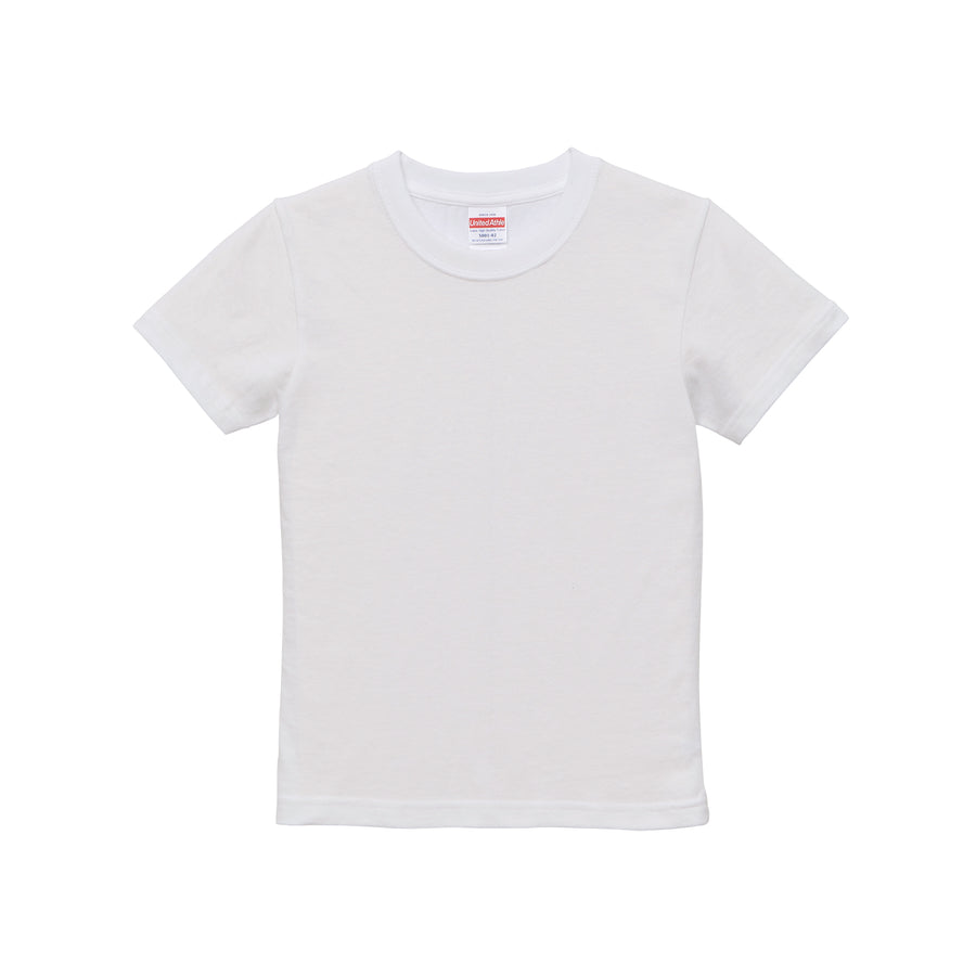 5.6オンス ハイクオリティーTシャツ | キッズ | 1枚 | 5001-02 | ホワイト