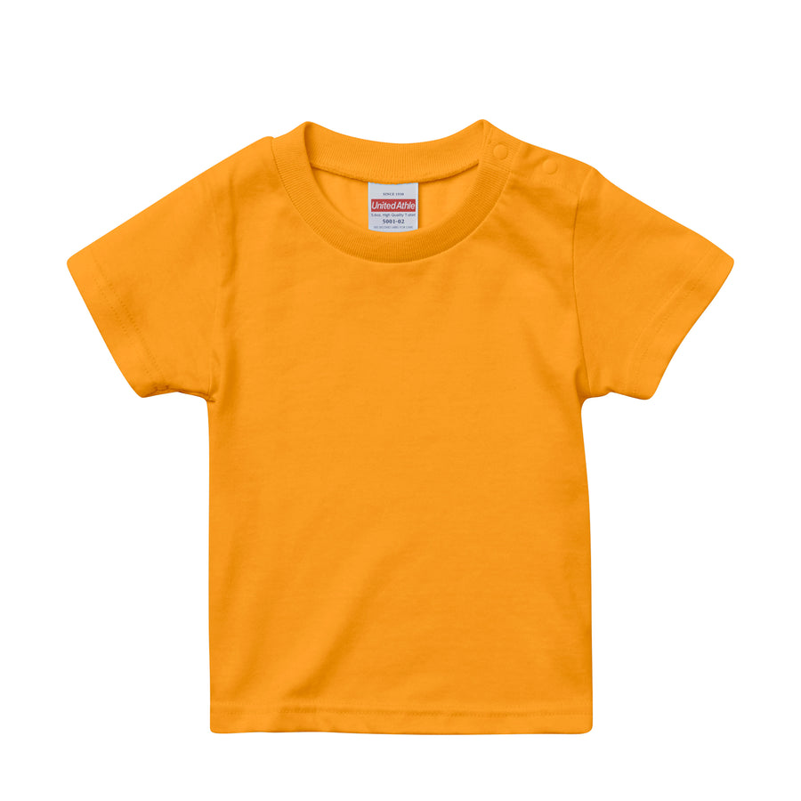 5.6オンス ハイクオリティーTシャツ | キッズ | 1枚 | 5001-02 | ゴールド
