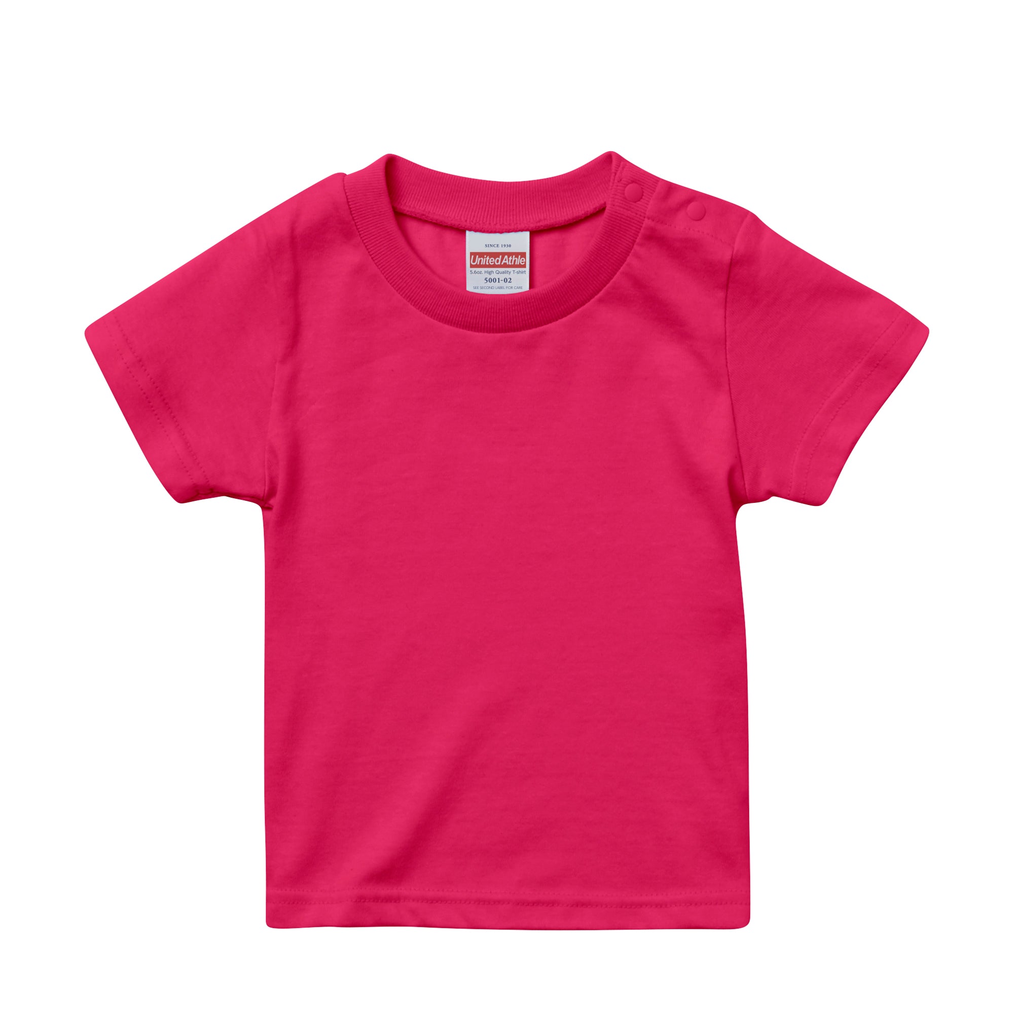 5.6オンス ハイクオリティーTシャツ | キッズ | 1枚 | 5001-02 | トロピカルピンク | Tshirt.st公式