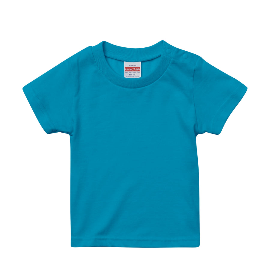 5.6オンス ハイクオリティーTシャツ | キッズ | 1枚 | 5001-02 | ターコイズブルー