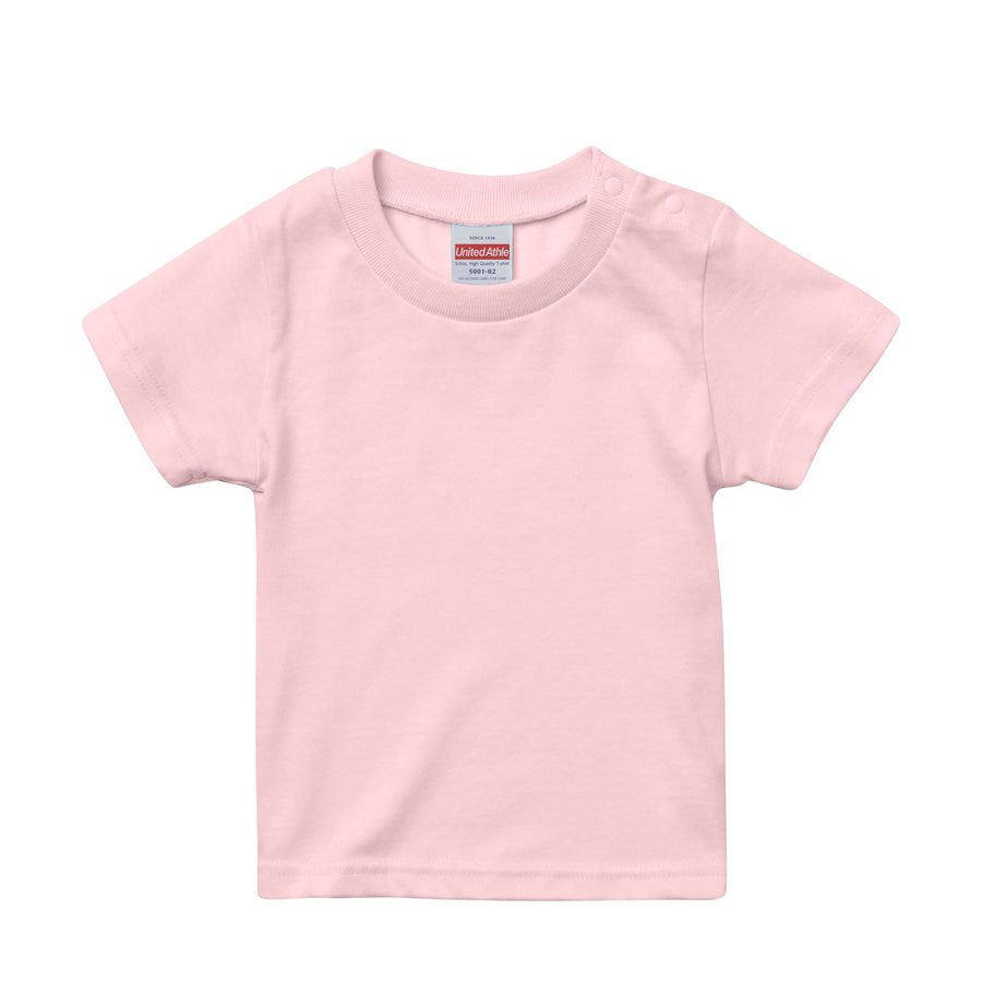 5.6オンス ハイクオリティーTシャツ | キッズ | 1枚 | 5001-02 | ベビーピンク