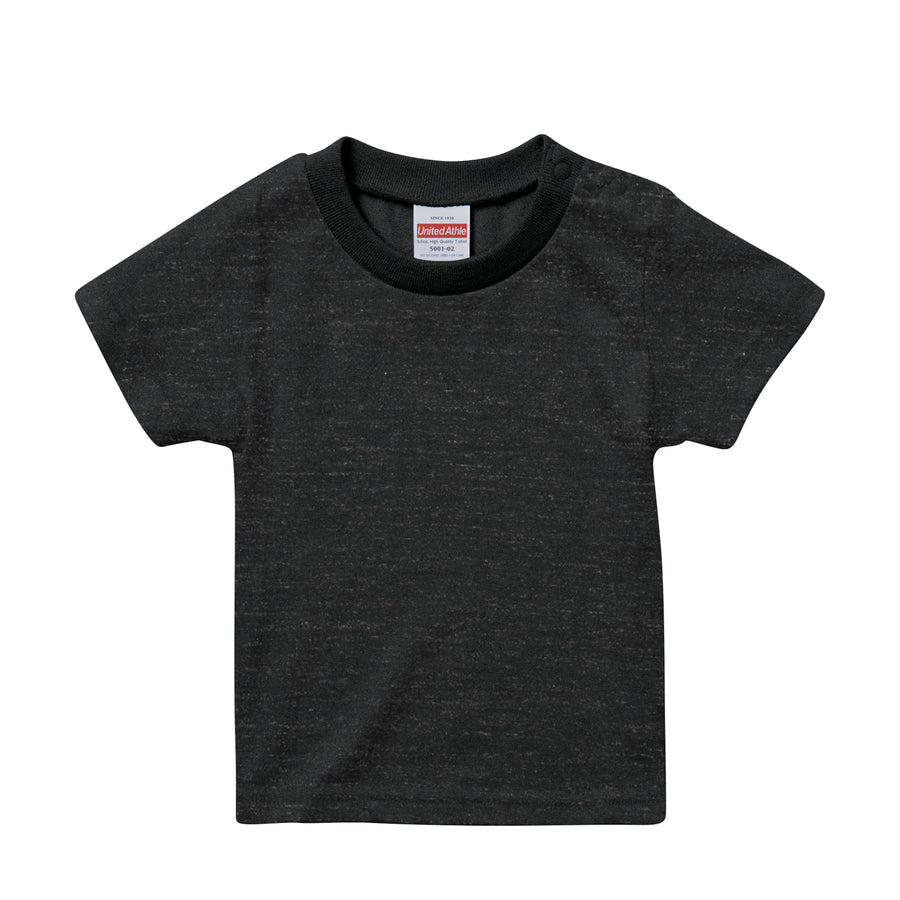 5.6オンス ハイクオリティーTシャツ | キッズ | 1枚 | 5001-02 | ヘザーブラック