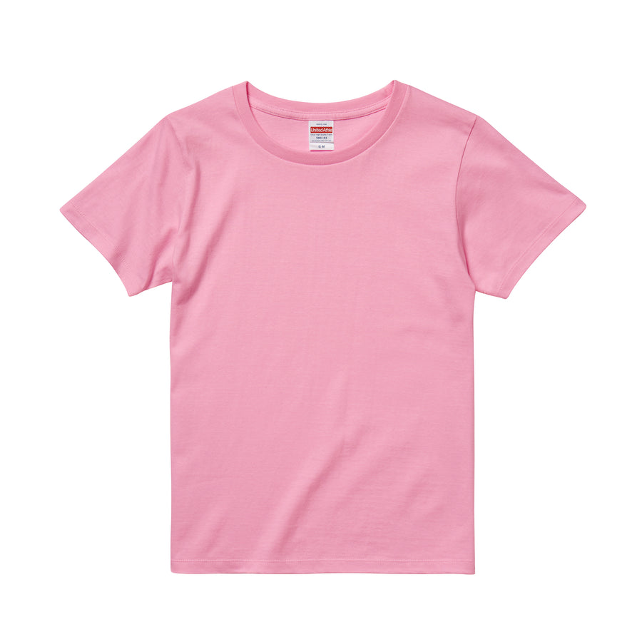 5.6オンス ハイクオリティーTシャツ | レディース | 1枚 | 5001-03 | ピンク